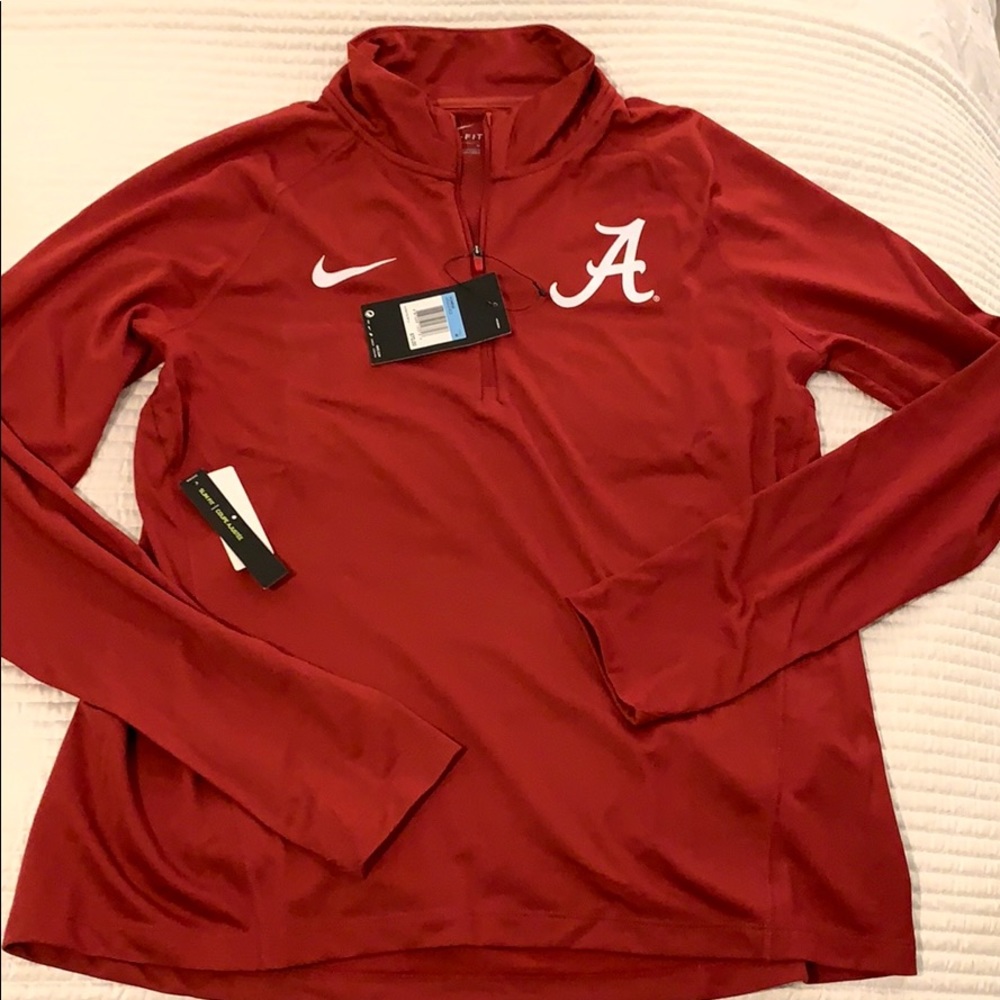 NWT Alabama Nike Dri-Fit Quarter Zip